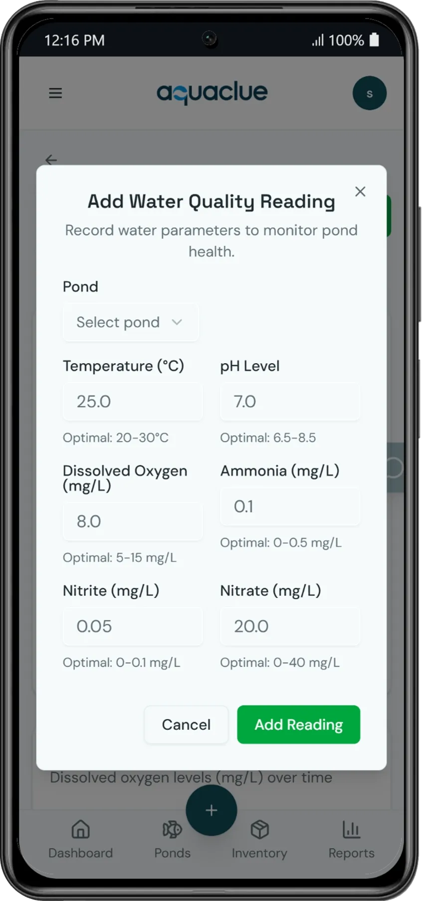 Water Quality Logging